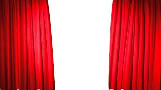 Stage red curtain opening sequence [upl. by Ingles]