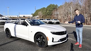 2023 Chevrolet Camaro 2LT RSManual POV Start Up Test Drive Walkarounnd and Review [upl. by Suivatram655]