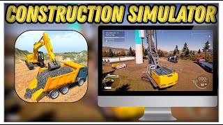 HOW TO INSTALL CONSTRUCTION SIMULATOR FOR PCLAPTOP [upl. by Ttebroc]