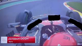 F1 Onboard Esteban Ocon Alpine Q1 SPAFRANCORÇHAMPS GP🇧🇪 2024 [upl. by Refeinnej]