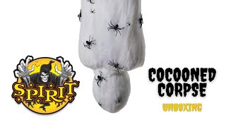 Cocooned Corpse Unboxing  Spirit Halloween Animatronic [upl. by Taylor]