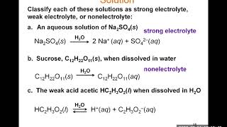 Chapter 8 Section 82 Electrolytes and nonelectrolytes [upl. by Aihcropal]