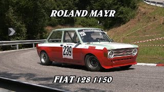 SALITA ALPE DEL NEVEGAL 2024  ROLAND MAYR  FIAT 128 1150  VIDEO BELLUNOVIDEO [upl. by Elag982]