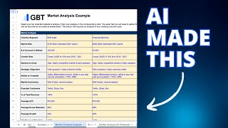 How to analyze markets with AI to find one that prints money [upl. by Eidde80]