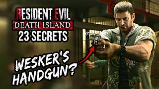 23 SECRET Details You Mightve Missed In Resident Evil Death Island [upl. by Eiral34]