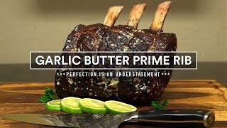 Garlic Butter PRIME RIB ROAST Sous Vide [upl. by Alston]