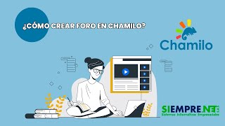 ¿Cómo crear foro en Chamilo [upl. by Roz342]