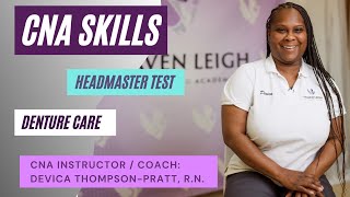 CNA Skills  Headmaster Skills Test  Certified Nursing Assistant Training [upl. by Dorran]