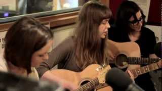 Electrelane perform an Acoustic version of On Parade live  the FBi Studio [upl. by Jacynth528]