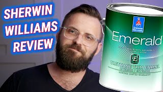 Sherwin Williams Emerald Urethane Review  Trim and Cabinet Paint [upl. by Dud]