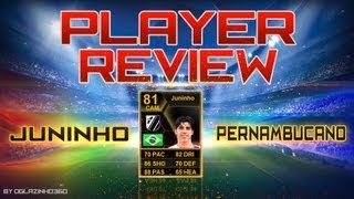 FUT13  Player Review  Juninho IF MOC  81  FR [upl. by Eelarac808]