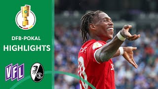 Double pack for newcomer  VfL Osnabrück vs SC Freiburg 04  Highlights  DFBPokal First Round [upl. by Yehsa1]