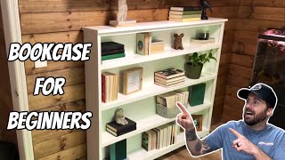 DIY Bookcase for Beginners [upl. by Gladdy]