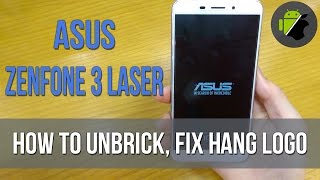 How to flash firmware Asus Zenfone 3 Laser ZC551KL  Fix hang logo brick etc s [upl. by Vaclava413]