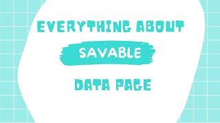 Savable Data Page in Pega  pega PegaLearnings [upl. by Nahbois]