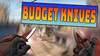 The MOST UNDERRATED Budget Knives In CSGO [upl. by Releehw]