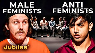 Do Women Really Have it Harder Male Feminists vs Antifeminists  Middle Ground [upl. by Koffler]