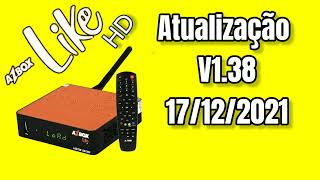 Nova atualização do AZBox Like HD 17122021 [upl. by Nnad]