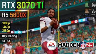 Madden NFL 25 on RTX 3070 TI 8GB  Ryzen5 5600X [upl. by Rimidalv]