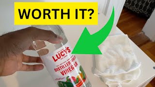 Lucys Distilled White Vinegar  Quick Review [upl. by Octave]