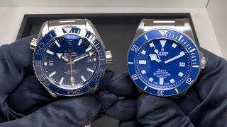 Tudor vs Omega  Round 2 of 5 Pelagos or Planet Ocean [upl. by Henni54]