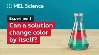 How to color a solution without touching it quotChemical traffic lightquot experiment [upl. by Riada]