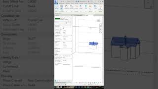 HOW TO CREATE A CROSS GABLE ROOF IN REVIT 2025 [upl. by Ixela]