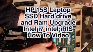 How to Clone a Hard Drive or SSD in Windows Upgrade a hp 15s laptop with ram and bigger ssd [upl. by Inig513]