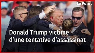 ÉtatsUnis  Donald Trump victime dune tentative dassassinat [upl. by Itch]