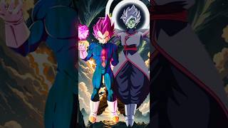 Who Is The Strongest🤔Vegeta Vs Fused Zamasu 😎😈 shorts anime db goku [upl. by Elyl]