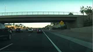 Red Mountain Freeway Loop 202 Loop 101 Pima Freeway Popeyes Chicken Circle K Gas Station [upl. by Fifine]