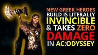 New Greek Heroes Set Takes ZERO Damage In AC Odyssey [upl. by Cathy]