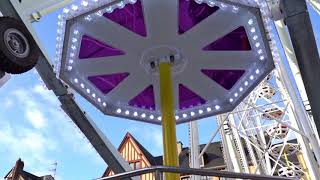 la Grande Roue et la Patinoire Rouen 2018 place du Vieux Marché [upl. by Sassan]