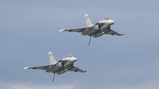 Meeting Aérien GapTallard  Patrouille Rafale M quotLascarsquot  Display 4K [upl. by Kaslik]