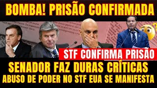 URGENTE STF CONFIRMA A PRISÃO MORAES FOI PEGO E SENADOR FAZ DURAS REVELAÇÕES E CITA NOMES GRANDES [upl. by Traggat]