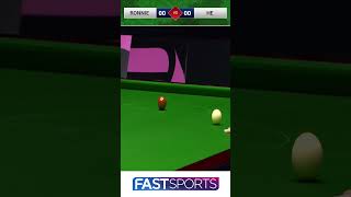 Unpredictable Moments in Ronnie OSullivan vs Guoqiang He 🤯 SnookerTwist  Fast Sports [upl. by Groscr]