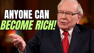 Anyone Can Become Rich  WARREN BUFFETT [upl. by Gillead]