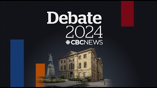 CBC Nova Scotia 2024 Election Leaders Debate [upl. by Tris335]