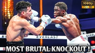 Richardson Hitchins vs Gustavo Lemos Full Highlights  Knockout  Best Boxing Videos [upl. by Llenet437]