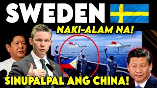 Ito na Sweden DI NAKATIIS Ipinagtanggol ang Pinas Barko ng China HINARANG ng Phil Navy [upl. by Alohcin]