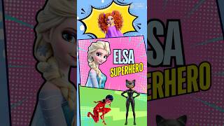 ❄️ Frozen Elsa Superhero Costume ❄️ catwoman ladybug dress [upl. by Tamis524]