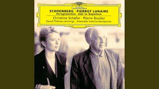 Schoenberg Pierrot Lunaire Op 21 1912  Part 1  I Mondestrunken [upl. by Halette292]