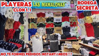 PLAYERAS las MAMALONAS CL0N 11 ésta BODEGA es más SECRETA que la SECRETA no te FORMES PEDIDO EXPRÉS [upl. by Maice]