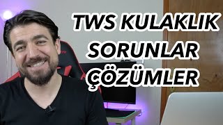 TWS Bluetooth Kulaklık SORUNLAR→ÇÖZÜMLER nasıl kullanılır ve eşleştirilir [upl. by Anihsit]