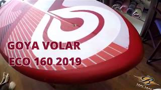 Tabla de windsurf GOya Volar eco 160 2019 [upl. by Eanal]