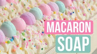 Macaron Party Soap  Royalty Soaps [upl. by Emaj]