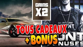 Tous les Cadeaux GTA Online pour Tous Argent Voiture Gratuite [upl. by Emad]