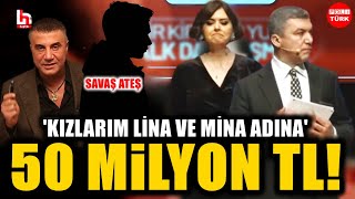 Sedat Pekerin Savaş Ateş Üzerinden Depremzedelere 50 Milyon TL Bağışladığı İddia Edilen Anlar [upl. by Hite771]