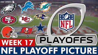 NFL Playoff Picture NFC amp AFC Clinching Scenarios Wild Card Standings Entering Week 17 Of 2023 [upl. by Lerual758]