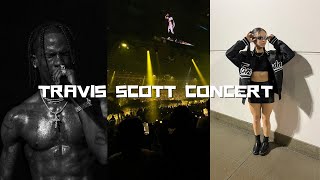 travis scott concert vlog [upl. by Arlan]